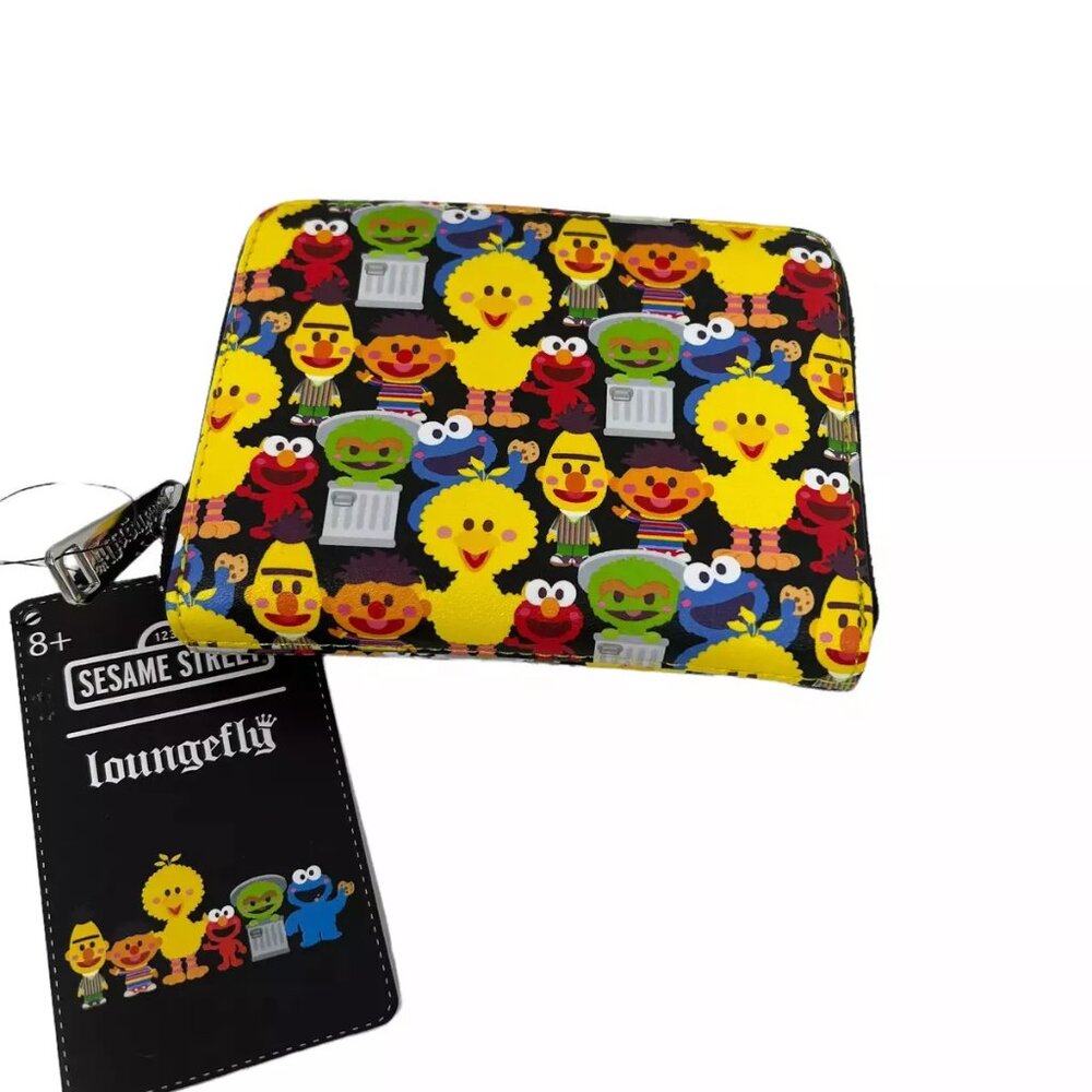 Sesame Street All Over Loungefly Wallet SeaWorld Exclusive - Picture 2 of 4